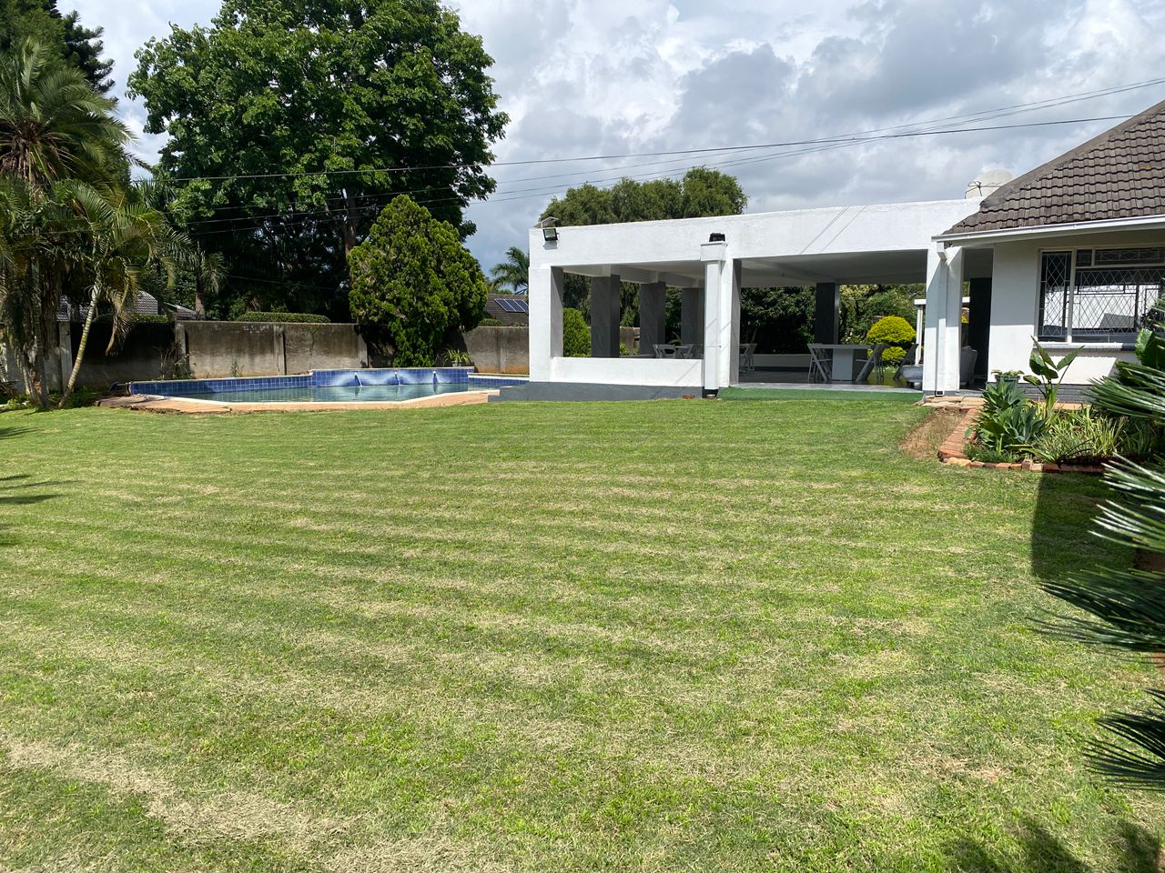 Skin Spa College grounds and pool